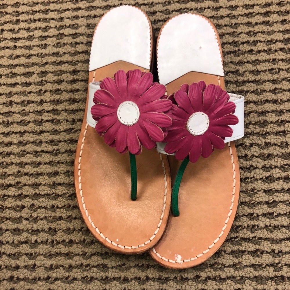 Jack Rogers Girls switch sandals.